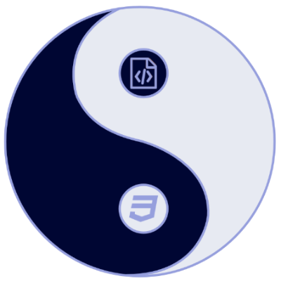 Yin and Yang with HTML and CSS